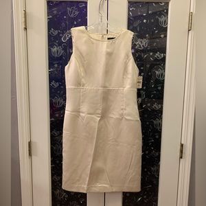 Andrea Jovine Cream Dress NWT women’s size 8